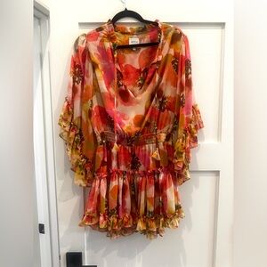 Misa Ximena Golden Poppy Summer Dress